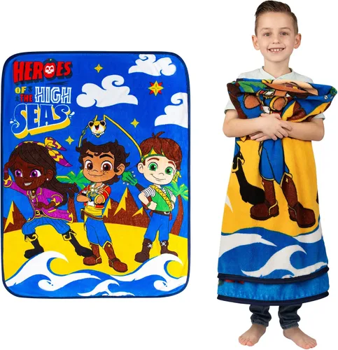 Miniatura 10 de Franco Ropa de cama para niños, manta súper suave de micro raschel, 46 x 60 pulgadas, Paw Patrol y funda de almohada reversible de microfibra súper
