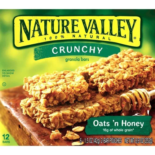 Miniatura 15 de Nature Valley Barras masticables de proteínas, mantequilla de maní, chocolate oscuro, 5 barras (paquete de 3)