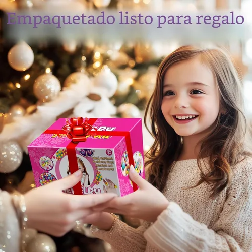 Miniatura 7 de FunzBo - Juego de joyas para niños y niñas. Juguetes con cuentas para anillos, diademas, collares y pulseras para bricolaje, para manualidades, kit