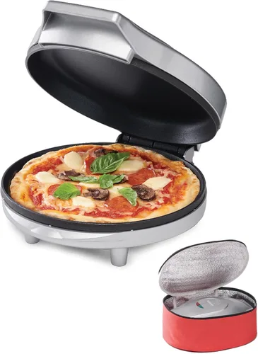 Miniatura 8 de Betty Crocker Máquina para hacer pizza de encimera, máquina para hacer pizza de 1440 vatios para el hogar, BC-2958CR (paquete de 2)