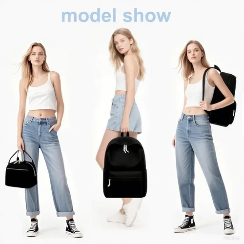 Miniatura 80 de Bluboon Juego de mochila para adolescentes, mochila escolar para niñas, lonchera y lápices, bolsas para estudiantes, 3 en 1, rosa-3 juegos, Escuela