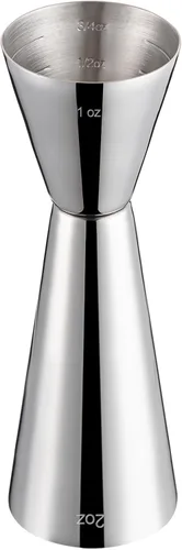 Miniatura 8 de Medidor para barman, Briout Jigger doble de cóctel japonés de primera calidad, acero inoxidable grado alimenticio 304, 2 OZ 1 OZ con mediciones