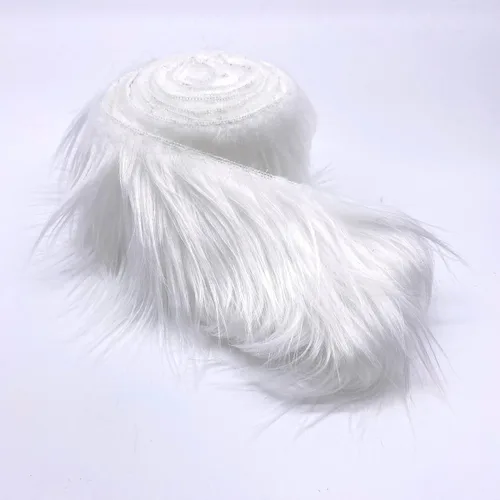 Miniatura 27 de Ice Fabrics Craft - Rollos precortados de tela de piel sintética, tiras de tela mohair de 2 x 60 pulgadas, súper suaves y mullidos, perfectos