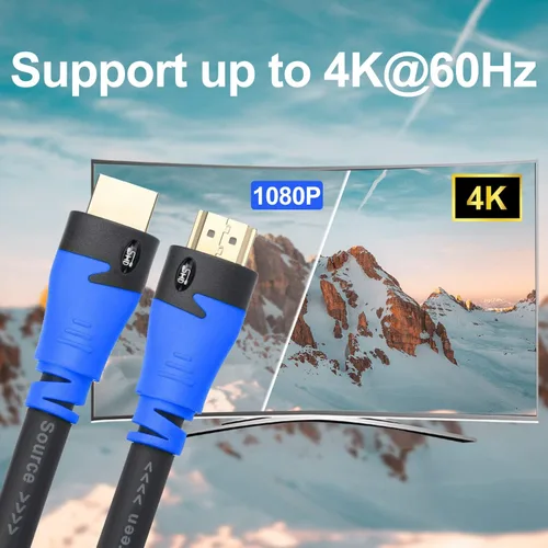 Miniatura 3 de SHD Cable HDMI de 75 pies con amplificador 1080P, cable HDMI de 2.0 V con amplificador de señal incorporado CL3 clasificado para instalación