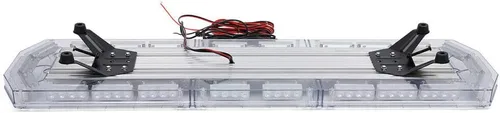 Miniatura 7 de Luces estroboscópicas de emergencia de 48 pulgadas, 88 LED, barra de luz de advertencia direccional ámbar con 16 modos intermitentes de advertencia