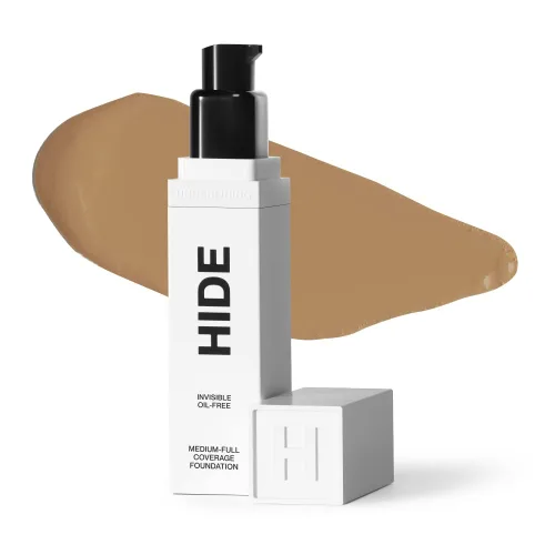 Miniatura 2 de HIDE PREMIUM - Base de maquillaje líquida,revisa el buscador de tonos para una combinación perfecta, base impermeable multiusos de primera calidad
