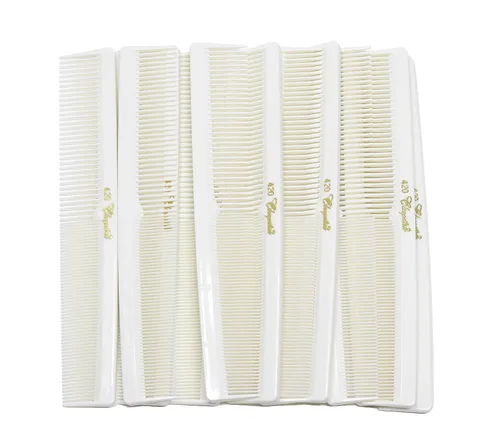 Krest Cleopatra 420. Peines de corte de pelo de 7 pulgadas. Peines de peluquero y estilista. 1 Dz.