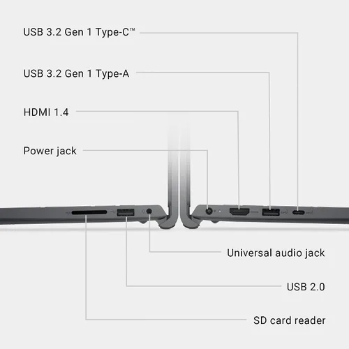 Miniatura 8 de Dell Inspiron 15 Laptop con pantalla táctil para el hogar de estudiantes de negocios 2025-2026, computadora AI, FHD de 15.6 pulgadas, Intel i5 de 10