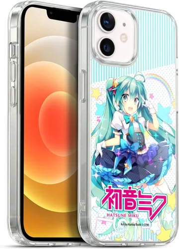Miniatura 120 de Head Case Designs Licencia Oficial Hatsune Miku Gráficos Lindos Carcasa de Gel [Protección de Grado Militar] Compatible con Apple iPhone 7