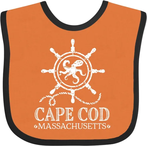 Miniatura 17 de inktastic Cape Cod Massachusetts - Babero náutico para bebé