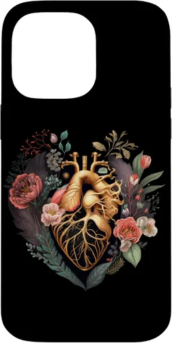 Miniatura 21 de Anatomical Heart and Flowers for Your Love Case for iPhone 17