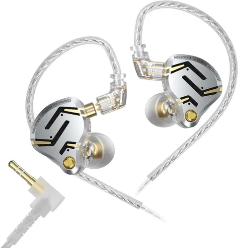 Miniatura 14 de KZ ZS10 Pro X - Auriculares para juegos, monitor intrauditivo KZ, monitor de oído mejorado 4BA 1DD con cable, auriculares IEM multicontrolador