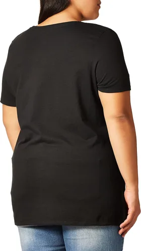 Miniatura 2 de Just My Size - Camiseta de manga corta y cuello en V con estampado para mujer, tallas extragrandes