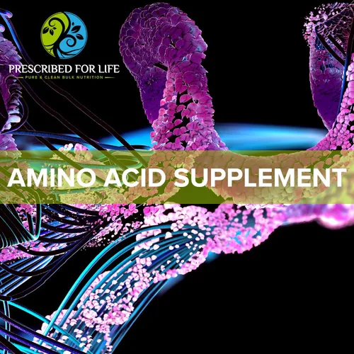 Miniatura 3 de Prescribed For Life L Glutamina en polvo, suplemento de aminoácidos de glutamina pura L para la salud intestinal y la recuperación muscular, sin