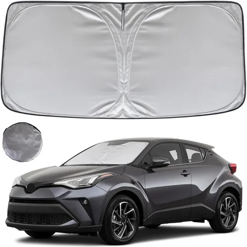 Miniatura 16 de KAYZT Parasol para parabrisas para Honda Civic 2022-2025 11.ª generación, parasol plegable para ventana delantera, accesorios de ajuste personalizado
