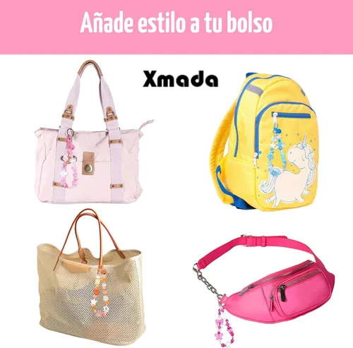 Miniatura 4 de Xmada 750 PIEZAS Cuentas acrílicas surtidas - Colores pastel, estrellas, mariposas para hacer pulseras, 12 colores de cuentas surtidas para joyería