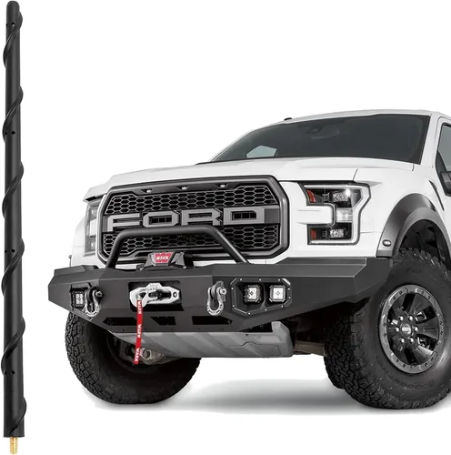 Miniatura 24 de BASIKER Antena corta para Ford F150 F250 F350 2009-2025 2026, accesorios Ford F150 de 6 3/4 pulgadas F250 F 350 de repuesto para recepción AM FM