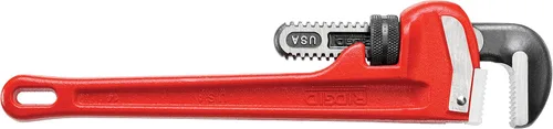 Miniatura 19 de RIDGID 31025 Llave de tubo recta modelo 18 resistente, llave de fontanería de 18 pulgadas