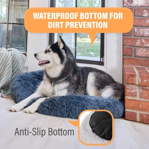 Miniatura 7 de Active Pets cama para perro, relajante, para perros pequeños, medianos y grandes, cama antiansiedad, suave y mullida para perros y gatos, cómoda