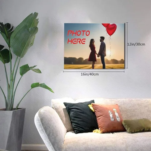 Miniatura 3 de hsbolediy Lienzo decorativo personalizado para pared de sala de estar, dormitorio, pareja, familia, bricolaje, pintura, pared, 12 x 16 pulgadas