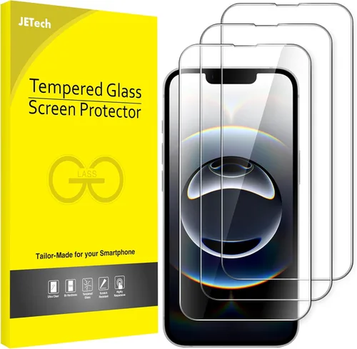 Miniatura 10 de JETech Protector de Pantalla para iPhone 17 Pro de 6.3 Pulgadas, Película de Vidrio Templado con Herramienta de Fácil Instalación, Dureza 9H