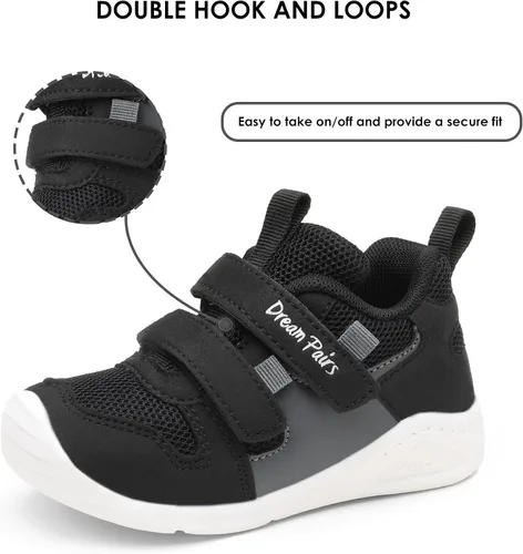Miniatura 3 de DREAM PAIRS Tenis ligeros para caminar de tenis para niños pequeños