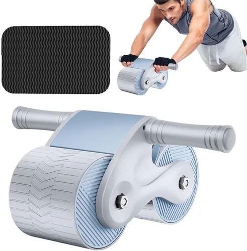 Miniatura 5 de Abdominales Dieta Músculos Abdominales Fitness Rueda Ab Slide Entrenamiento Rebote Automático Rueda Abdominal Rueda Para