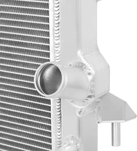 Miniatura 6 de Mishimoto MMRAD-WRA-07V2, radiador de aluminio compatible con Jeep Wrangler JK, 2007-2017, plateado
