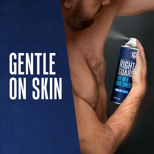 Miniatura 4 de Right Guard Paquete de spray antitranspirante y desodorante deportivo con aromas en polvo seco y fresco, control de olores de 48 horas, bloquea
