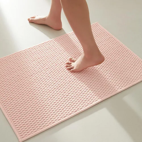 Miniatura 26 de TYUU Alfombras de Baño Antideslizantes Lavables, Tapete de Baño Súper Absorbente Delgado de Pila Baja para Secar Rápido, Alfombra de Baño Pequeña