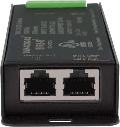 Miniatura 2 de SIRS-E DMX-CON3-C2 Decodificador LED Controlador RGB de 3 canales, 12-24V DC, 100W, UL Clase 2