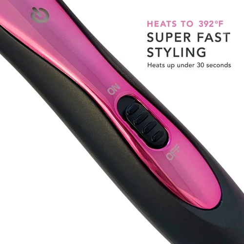 Miniatura 3 de CHOPSTICK STYLER Heroine - Varita rizadora profesional, 3/8 de barril rectangular de cerámica súper delgada para rizos apretados, naturales