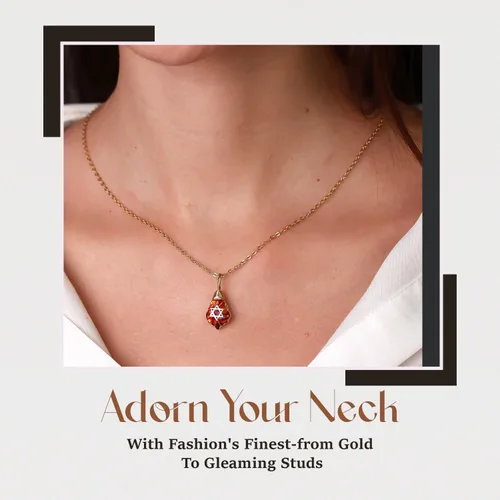 Miniatura 21 de Collar de estrella de David para mujeres y hombres, collar de estrella judía relleno de oro de 14 quilates, collar de Israel