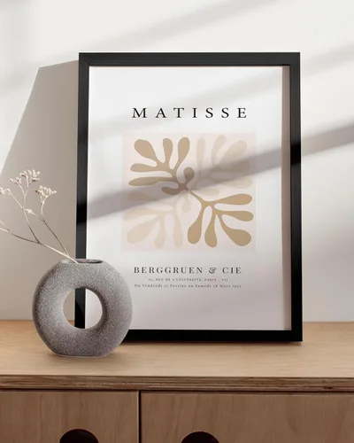 Miniatura 5 de HAUS AND HUES Matisse - Impresión artística minimalista y moderna, arte estético de Henri Matisse, póster abstracto para dormitorio, habitación