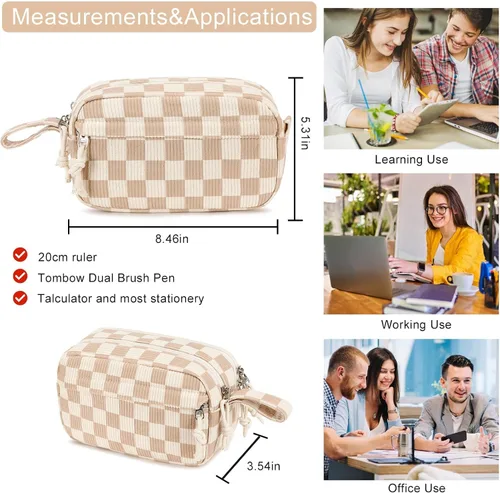 Miniatura 18 de Bluboon Juego de mochila para adolescentes, mochila escolar para niñas, lonchera y lápices, bolsas para estudiantes, 3 en 1, rosa-3 juegos, Escuela