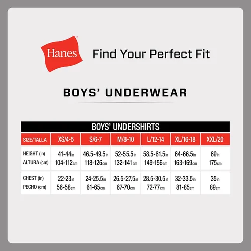 Miniatura 6 de Hanes Calzoncillos tipo bóxer Comfort Flex y Comfortsoft, paquete de 10 unidades disponibles para niños y niños pequeños