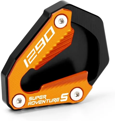 Miniatura 10 de Placa de extensión para soporte lateral de motocicleta compatible con 1290 Super Adventure S 2021 2022 2023 2024 Soporte de almohadilla de pie