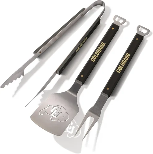 Miniatura 49 de YouTheFan NCAA Spirit Series - Juego de barbacoa de 3 piezas
