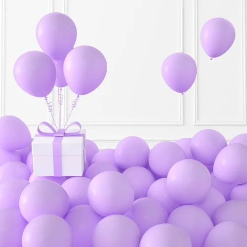 Miniatura 60 de KALOR Globos dorados champagne, 100 piezas de 5 pulgadas de globos mini de látex mate para arco de guirnalda de globos, decoración de cumpleaños