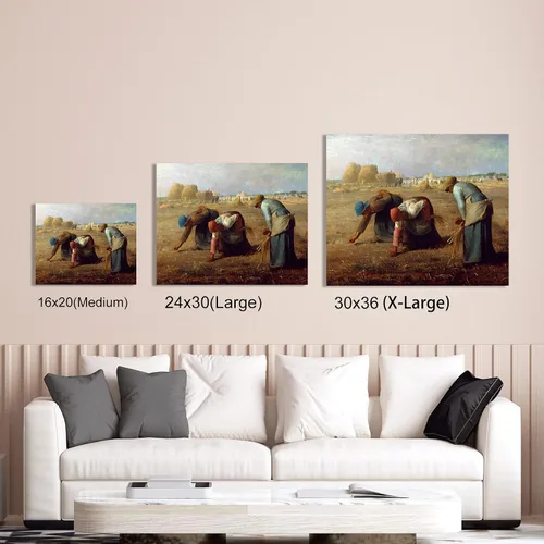 Miniatura 546 de A&T ARTWORK Campo de trigo con cipreses de Van Gogh Las reproducciones de arte clásico mundial, impresiones en lienzo giclée para decoración
