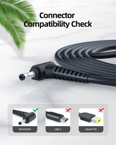 Miniatura 3 de Cargador apto para Lenovo Ideapad 3, 1, 5, 330 330S S340 S145 320 310 510 520, apto para Flex 5 4 6 14, Yoga 710 N22 N23 N42 V14 V15 V17 110 120