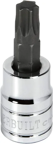 Miniatura 6 de Powerbuilt T-20 Star Bit Socket, unidad de 3/8 pulgadas, Torx, marca de tamaño de alta visibilidad - 648513