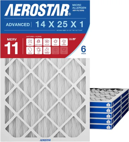 Miniatura 90 de Filtro de aire de 1 pulgada para aire acondicionado y horno por Aerostar