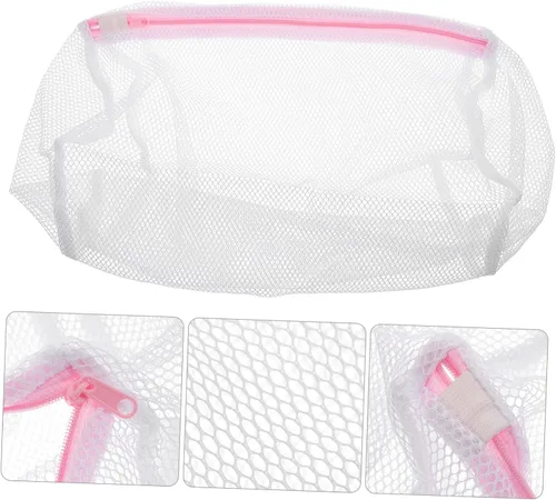Miniatura 5 de 5 piezas de poliéster bolsa de ropa de malla bolsas de lavandería bolsas de lencería para lavar delicadas lavadora bolsa de lavandería bolsas