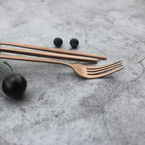Miniatura 4 de JASHII Juego de cubiertos de acero inoxidable de 24 piezas, juego de cubiertos de servicio para 6, utensilios para cocina, aptos para lavavajillas