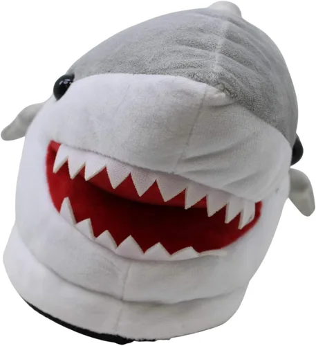 Miniatura 3 de Chomping Shark - Pantuflas de peluche para adultos