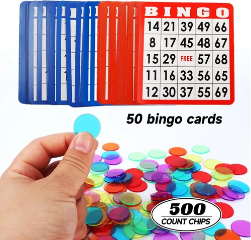 Miniatura 5 de GSE Games & Sports Expert - Juego de bingo de lujo con jaula grande de acero, tablero maestro, 75 bolas de colores, 500 fichas, 50 tarjetas de bingo