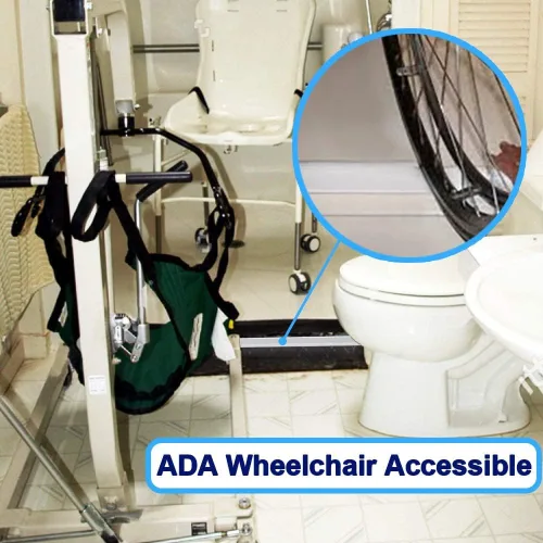 Miniatura 3 de Duzzy Umbral de Ducha Plegable de 98 Pulgadas Barrera de Agua, Tope de Agua de Silicona para Ducha, Ideal para Acceso en Silla de Ruedas, Adecuado