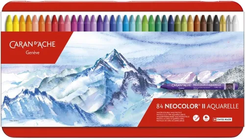 Miniatura 2 de Caran d'Ache Classic Neocolor II AQUARELLE - Pasteles solubles en agua, 40