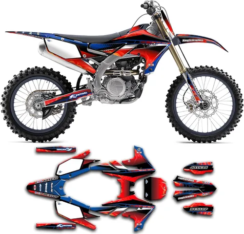 Miniatura 12 de juego de calcomanías para YZF250 YZ250F 2019 2020 2021 2022 2023, YMYZF25194518N001-KO